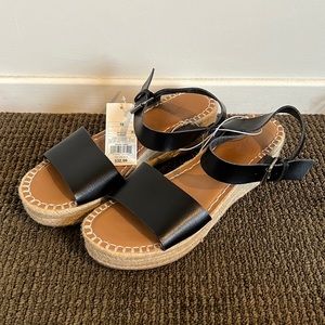 A New Day Platform Espadrille Sandals NWT